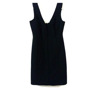 Forever 21 Deep V Neck Little Black Dress